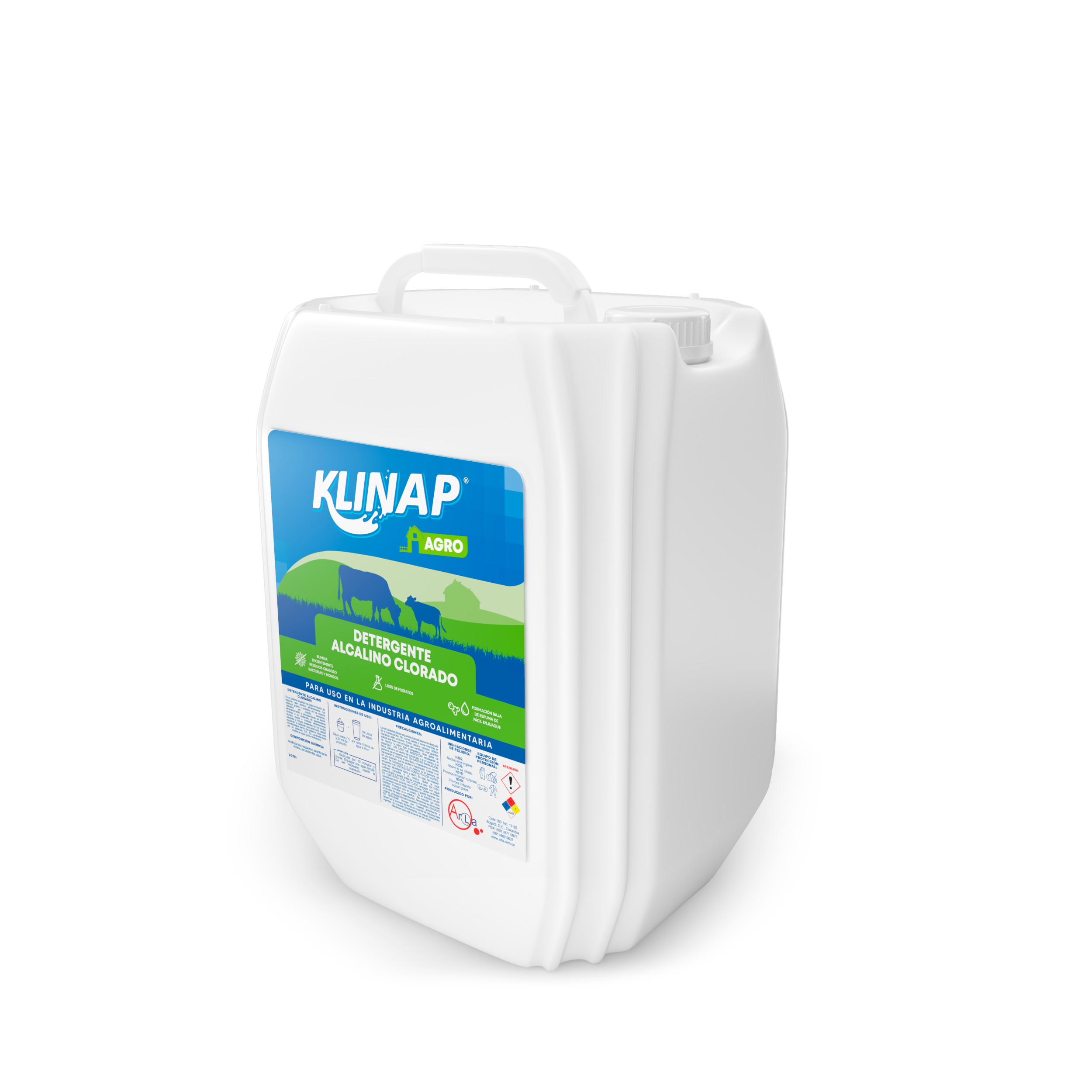 DETERGENTE ÁLCALINO CLORADO KLINAP