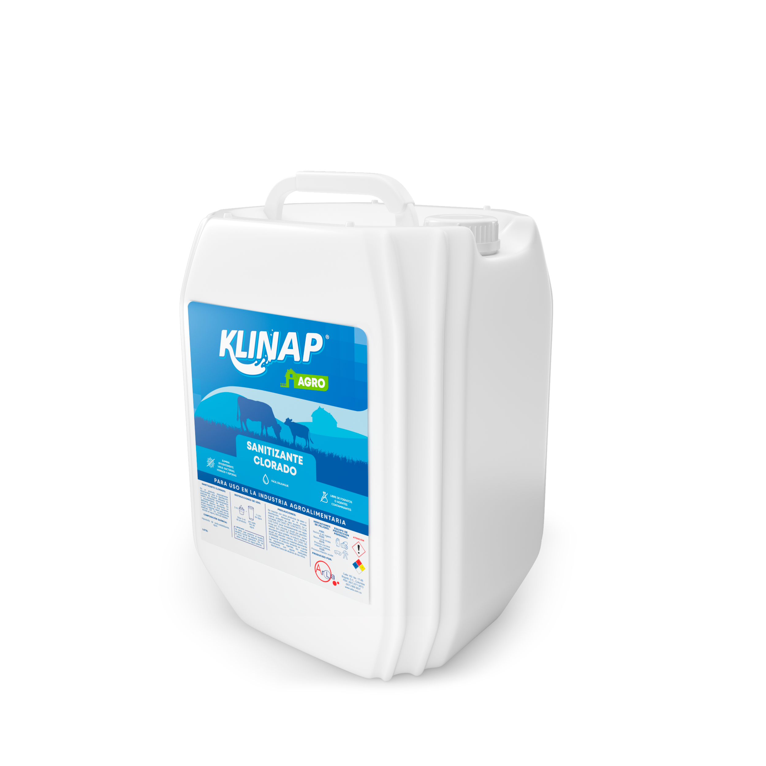 SANITIZANTE CLORADO KLINAP