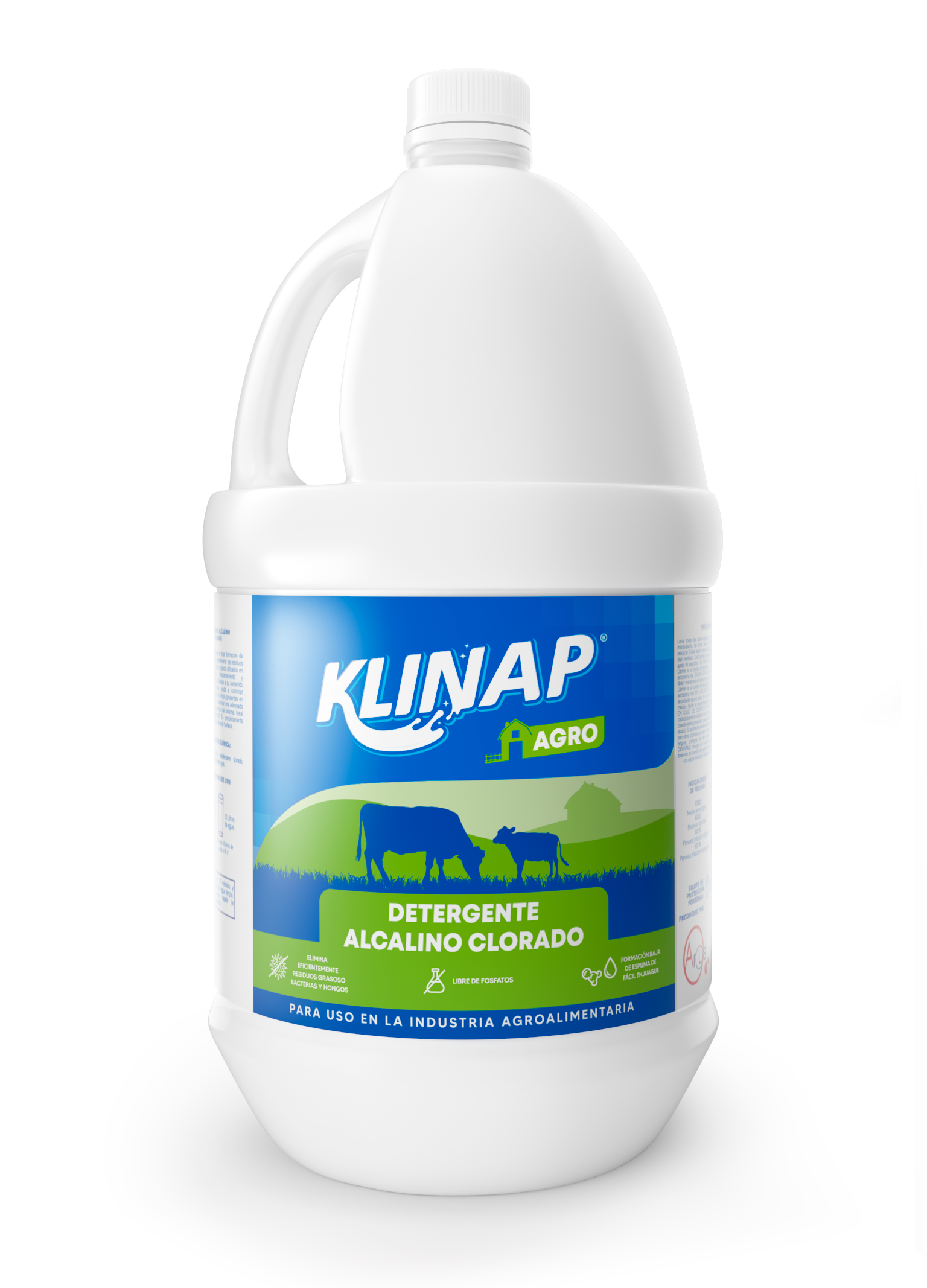 DETERGENTE ÁLCALINO CLORADO KLINAP