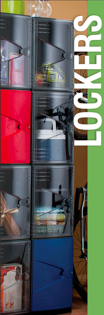 LOCKERS MODULARES PLÁSTICOS MARCA ESTRA