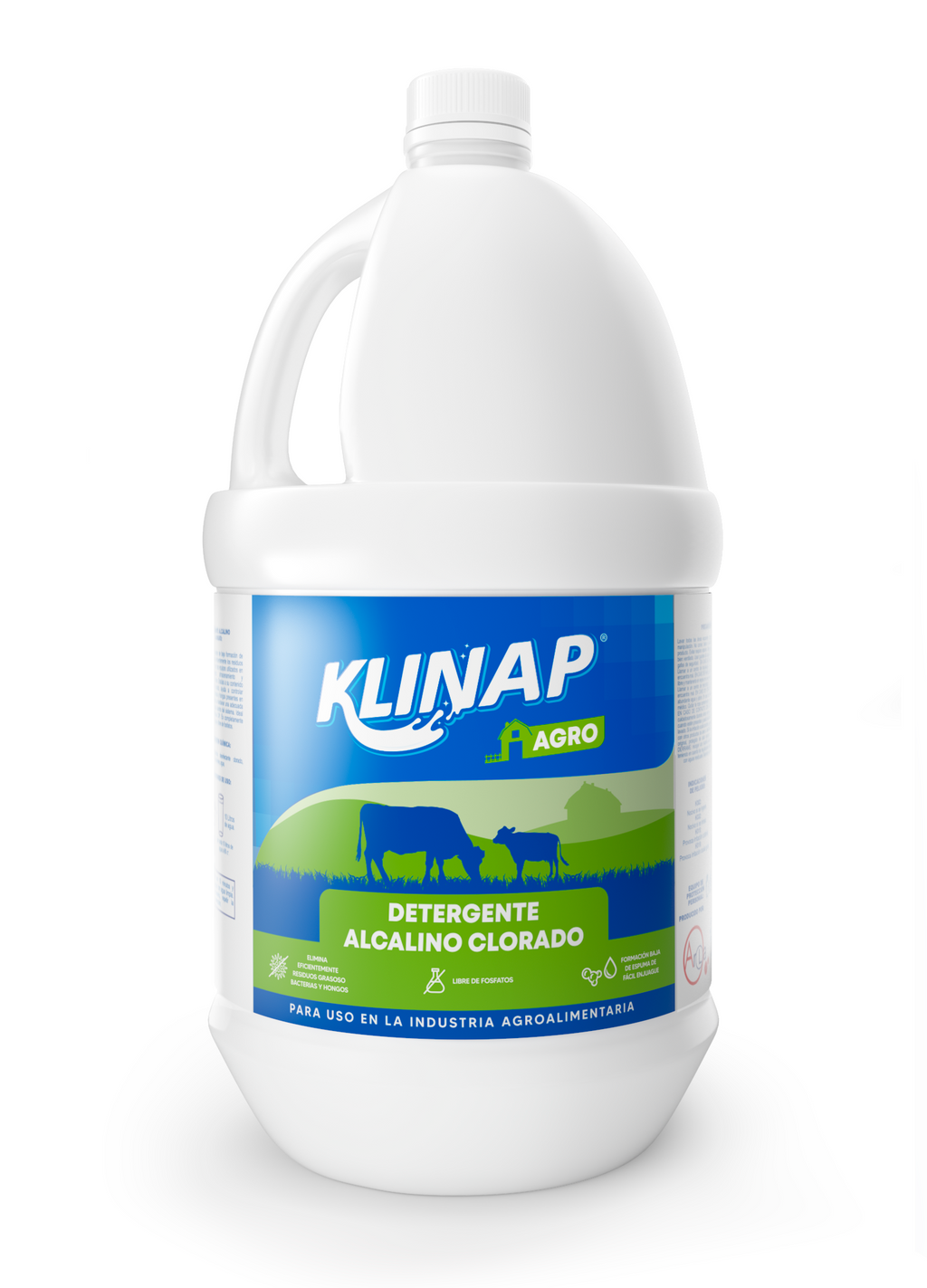 DETERGENTE ÁLCALINO CLORADO KLINAP